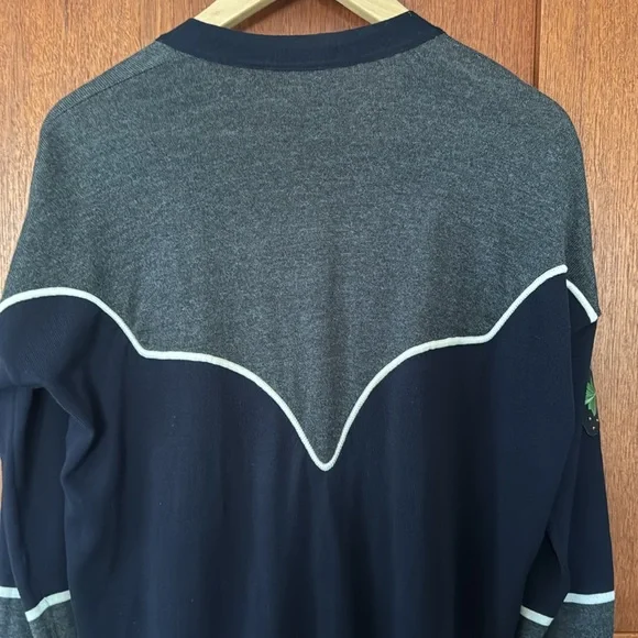 STELLA MCCARTNEY Embroidered Button-Up Western Style Cardigan. Size Medium. EUC. - Picture 8 of 12